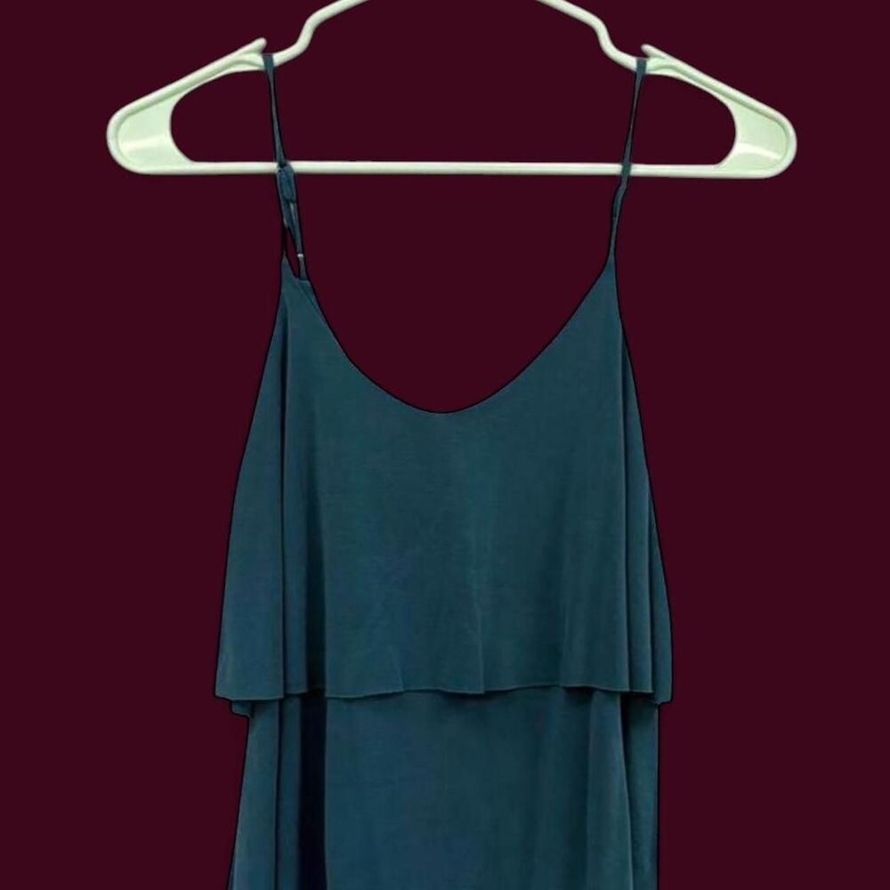 Mudd-clothing Women's Green and Blue Vest